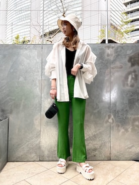 フィーさん（レディース・164cm）の春コーディネート