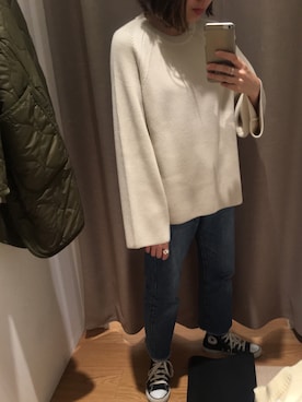 「AURALEE」｜y.さん（レディース・152cm）の秋コーディネート