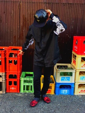 「S/S」｜Junyaさん（メンズ・164cm）の冬コーディネート
