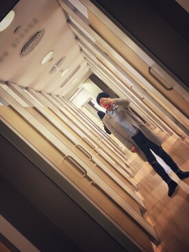 「Millie'sのアイテム」を使った、红楼叹さん（レディース・163cm）の春コーディネート