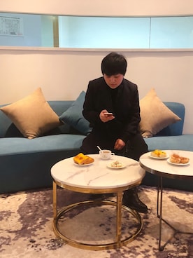 「通勤穿搭」｜「アイテム（チェスターコート）」を使った、红楼叹さん（レディース・158cm）の春コーディネート