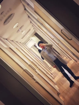 「Millie'sのアイテム」を使った、红楼叹さん（レディース・158cm）の春コーディネート