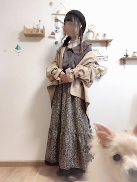 mamu🐾さん（レディース・147cm）の秋コーディネート