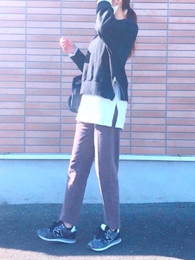 「SHARE PARK（シェアパーク）のアイテム」を使った、ちろさん（レディース・152cm）の冬コーディネート