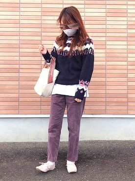 ちろさん(レディース・152cm)の冬コーディネート