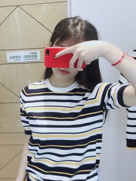 「Hのアイテム（トップス）」を使った、Sylvanaaaaaaaさん（レディース・165cm）の春コーディネート