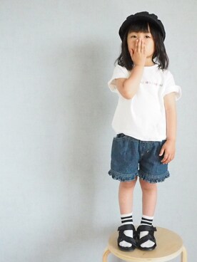 ゆ＆りさん（キッズ・110cm）の春コーディネート