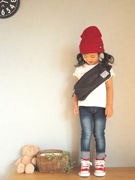 ゆ＆りさん（キッズ・110cm）の秋コーディネート