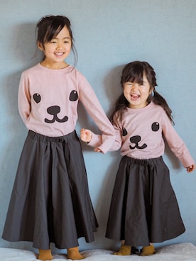 ゆ＆りさん（キッズ・110cm）の春コーディネート