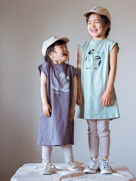 ゆ＆りさん（キッズ・110cm）の春コーディネート