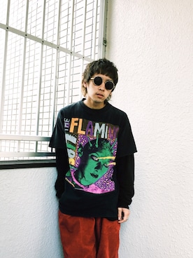 「POLO COUNTRY（ポロカントリー）のアイテム」を使った、ぎさん（メンズ・170cm）の春コーディネート