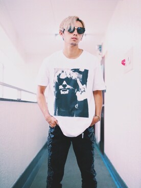 「Wiz&Witch（ウィズアンドウィッチ）のアイテム」を使った、ぎさん（メンズ・170cm）の春コーディネート