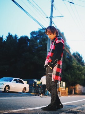 「Wiz&Witch（ウィズアンドウィッチ）のアイテム」を使った、ぎさん（メンズ・170cm）の秋コーディネート