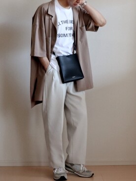 たあさん（メンズ・178cm）の春コーディネート