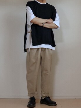 たあさん（メンズ・178cm）の夏コーディネート