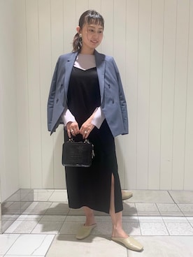 「ONE-PIECE」｜Miyukiさん（レディース・158cm）の春コーディネート