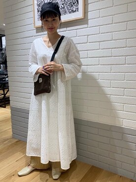 「ONE-PIECE」｜Miyukiさん（レディース・158cm）の春コーディネート