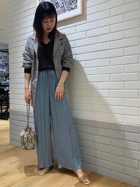 Miyukiさん(レディース・158cm)の春コーディネート