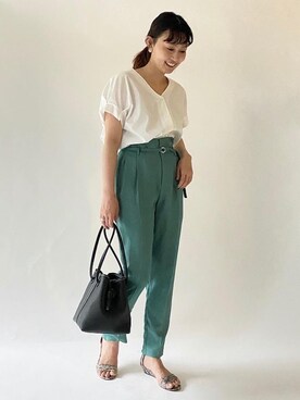 Miyukiさん(レディース・158cm)の夏コーディネート