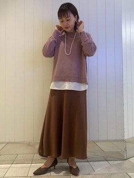 「秋におすすめシャツ＆ブラウス スタイル」｜Miyukiさん（レディース・158cm）の秋コーディネート