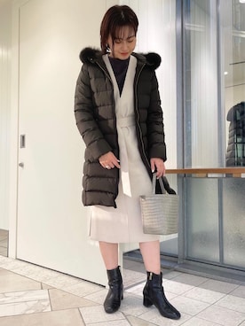 Miyukiさん（レディース・158cm）の冬コーディネート