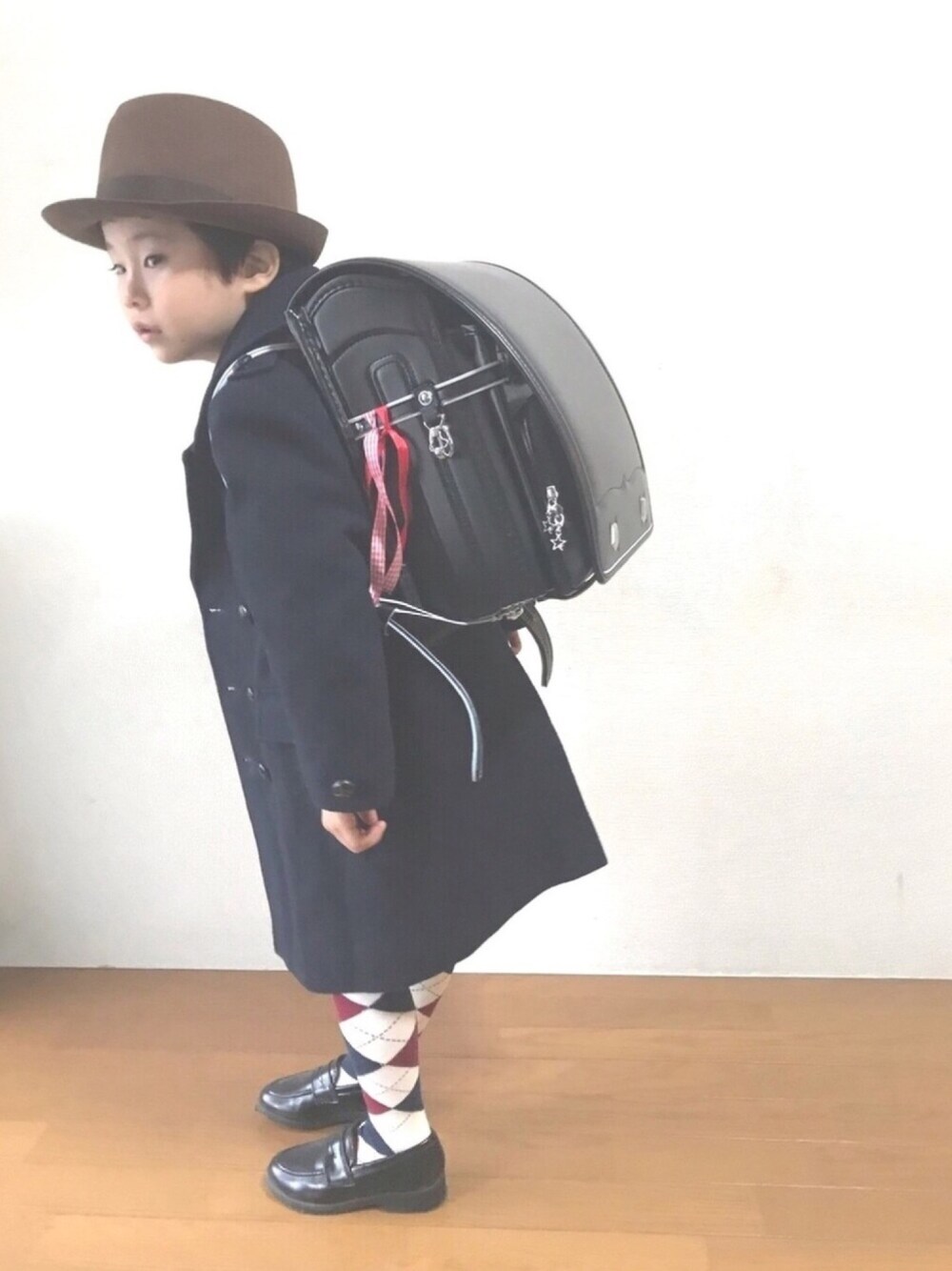 「問題児」｜「ピッカピカの1年生⭐️のアイテム（ブラジャー、その他）」を使った、Tsumugiさん（キッズ・120cm）の春コーディネートの1枚目の写真