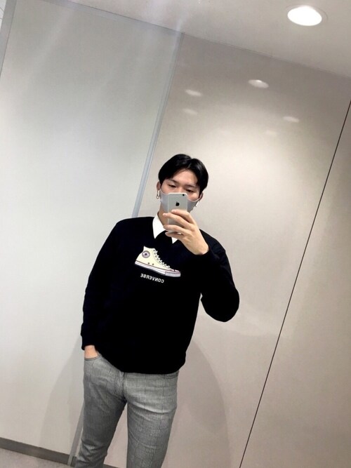 あゆ Converseのスウェットを使ったコーディネート Wear