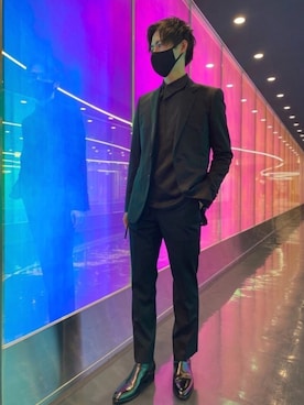 テーラードジャケットを使った 渋谷 のメンズ人気ファッションコーディネート Wear