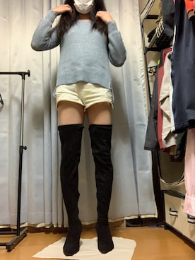 「chocol raffine robe（ショコラフィネローブ）のアイテム」を使った、メアさん（メンズ・173cm）の春コーディネート