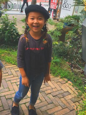 R♡M♥︎O♡さん（キッズ・110cm）の秋コーディネート