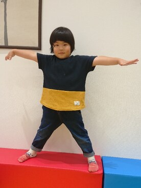 ゆずやさん（キッズ・110cm）の春コーディネート