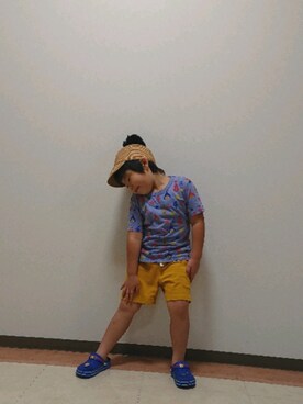 ゆずやさん（キッズ・110cm）の夏コーディネート