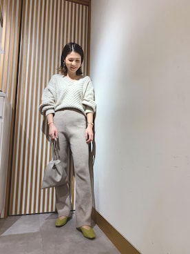 Chihiroさん（レディース・160cm）の冬コーディネート