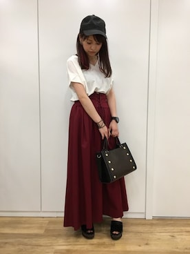 JEANASIS　WEB　chanさん（レディース・152cm）の夏コーディネート