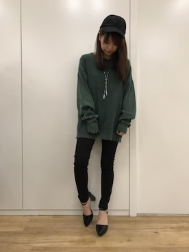 JEANASIS　WEB　chanさん（レディース・152cm）の夏コーディネート