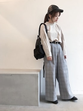 JEANASIS　WEB　chanさん（レディース・152cm）の秋コーディネート