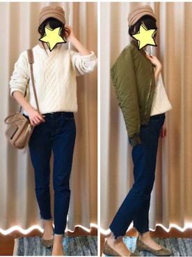 ななさん（レディース・158cm）の冬コーディネート