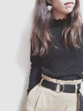 akariさん（レディース・160cm）の冬コーディネート