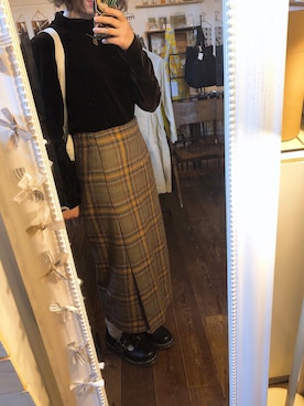 「Sebastian（セバスティアン）のアイテム」を使った、kikiさん（レディース・160cm）の冬コーディネート