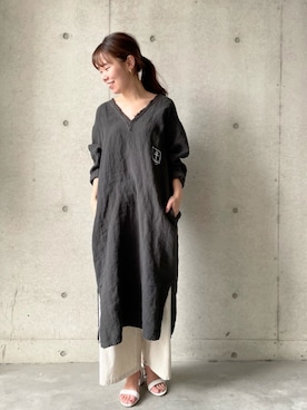 ワンピース ドレスを使った 春コーデ の人気ファッションコーディネート Wear
