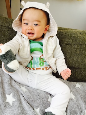 eric2215さん（キッズ・70cm）の春コーディネート