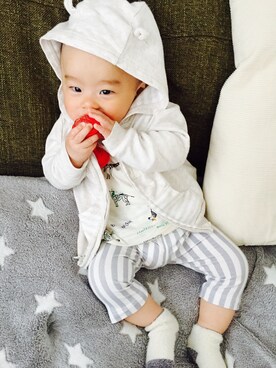 eric2215さん（キッズ・70cm）の春コーディネート