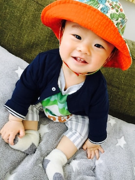 eric2215さん（キッズ・70cm）の春コーディネート