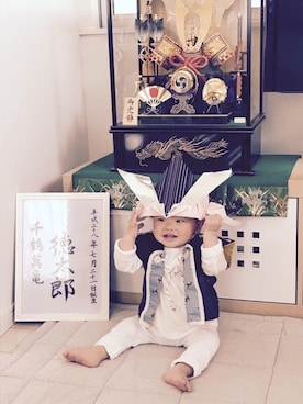 eric2215さん（キッズ・70cm）の春コーディネート