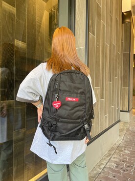 バックパック リュックを使った キーホルダー の人気ファッションコーディネート Wear
