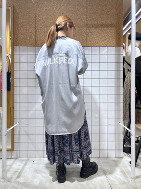 森日菜子さん（レディース・154cm）の春コーディネート