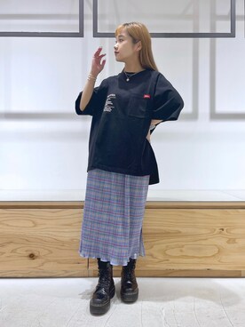 森日菜子さん（レディース・154cm）の春コーディネート