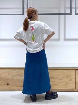 森日菜子さん（レディース・154cm）の春コーディネート