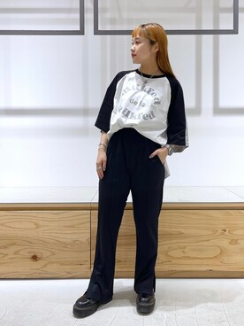 森日菜子さん(レディース・154cm)の春コーディネート