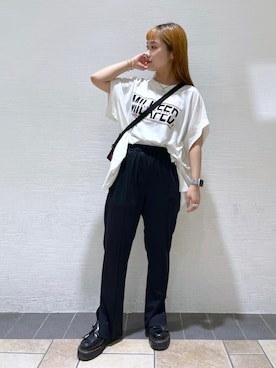森日菜子さん(レディース・154cm)の春コーディネート